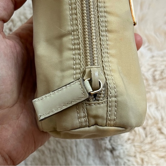 Prada Tessuto Mini Cosmetic Make-Up Pencil Pouch Bag Case - Picture 6 of 13